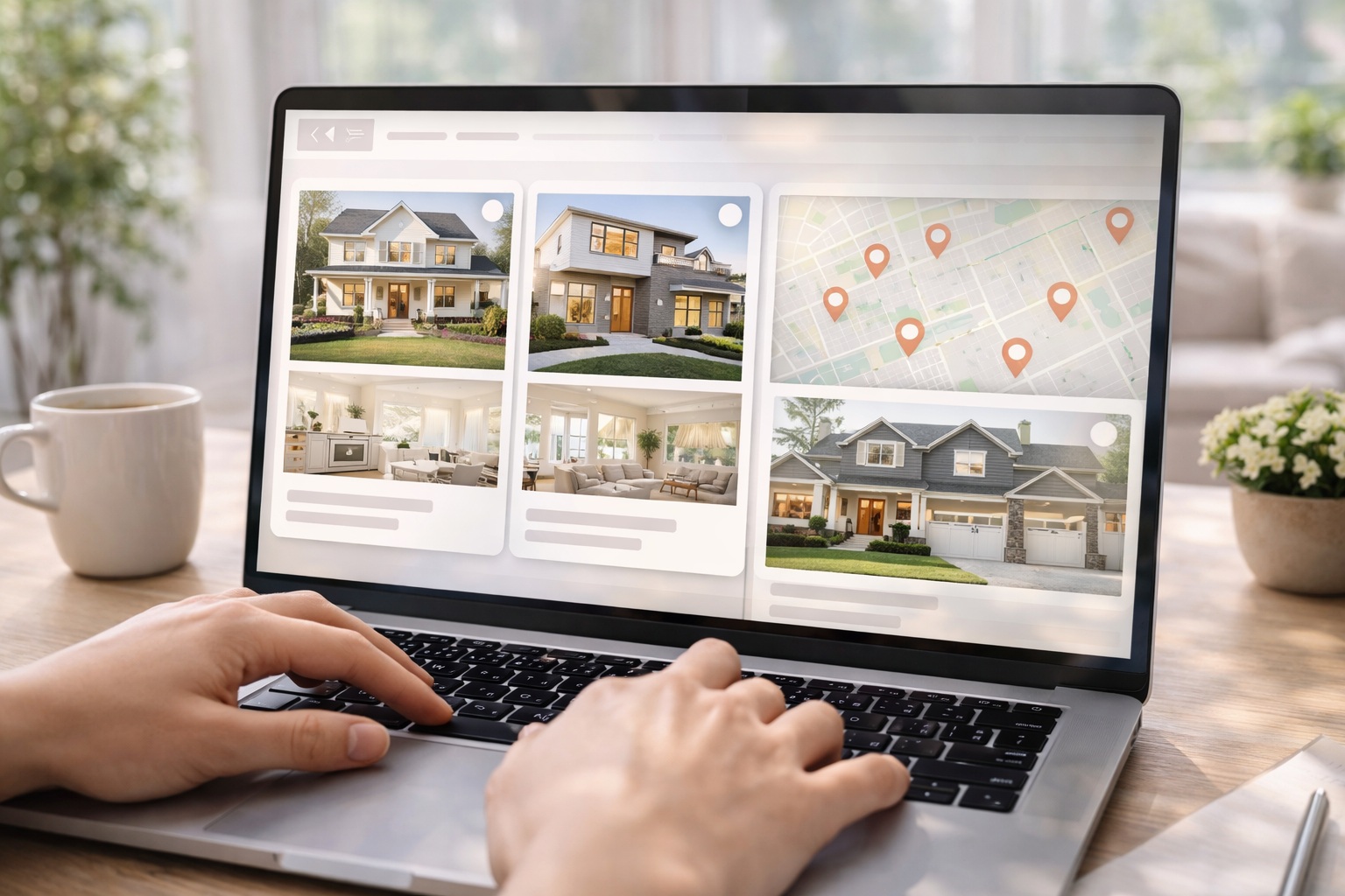 Smarter home search and online listing guidance