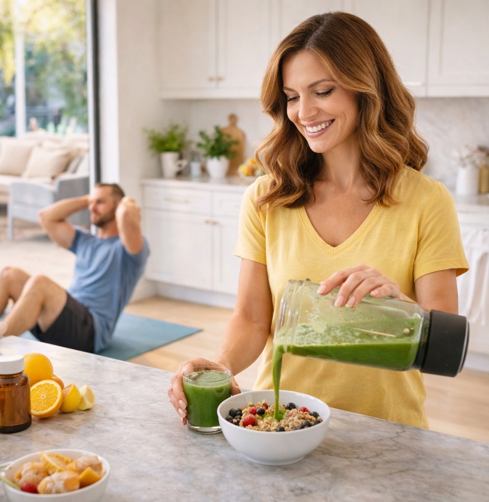 Healthy daily living and wellness support